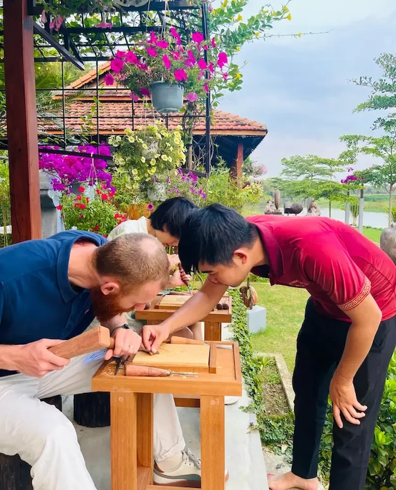 Wood Carving Village of Hoi An