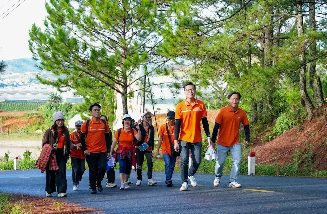  Trekking đỉnh Núi Bà tại khu du lịch Langbiang