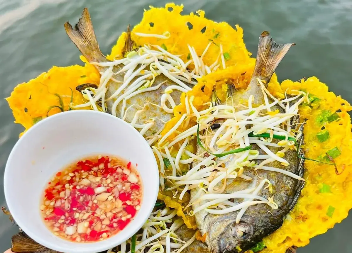 Bánh khoái cá kình - đặc sản ở phá Tam Giang