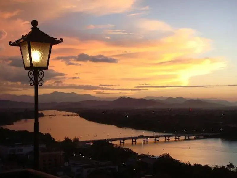 Hue City During Sunset