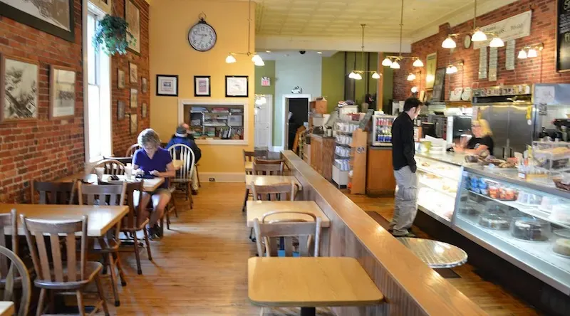 Percent Arabica Cafe Interior   Fourth Floor of Saigon Cafe Apartment