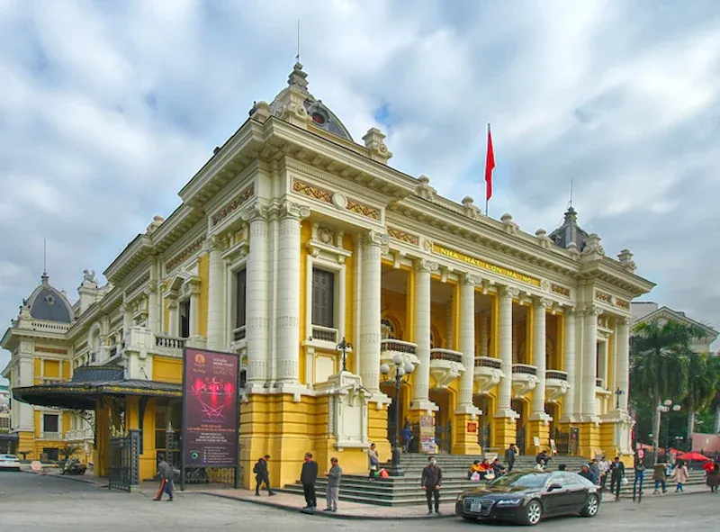 hanoi french quarter walking tour route map top attractions