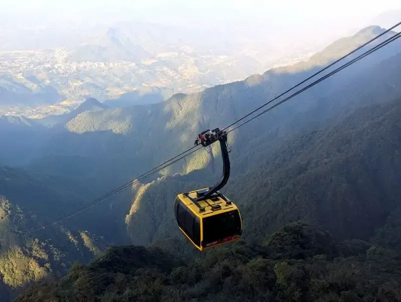Fansipan Mountain by Cable Car on top of indochina