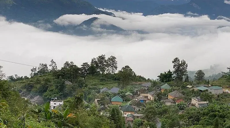 Remote Village of Y Ty in Vietnam