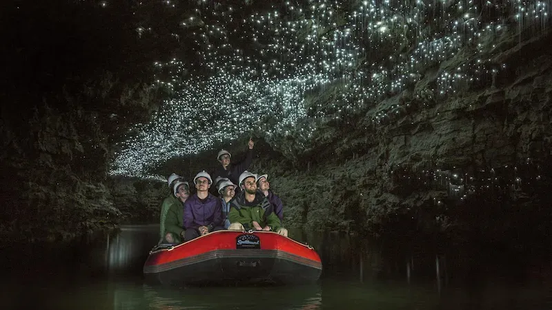  Waitomo Glowworm Caves, New Zealand