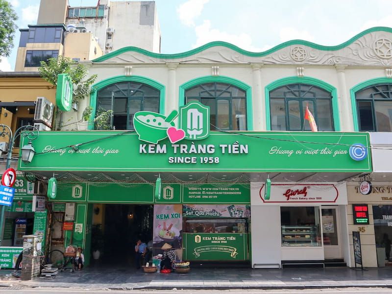 Trang Tien Ice Cream Hanoi