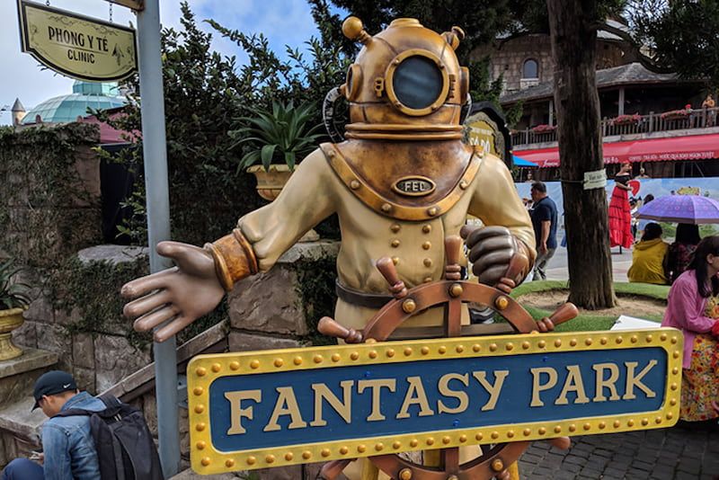 Fantasy Park in Ba Na Hills