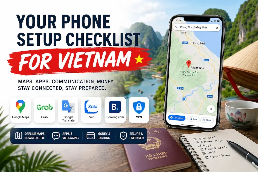 vietnam phone setup checklist