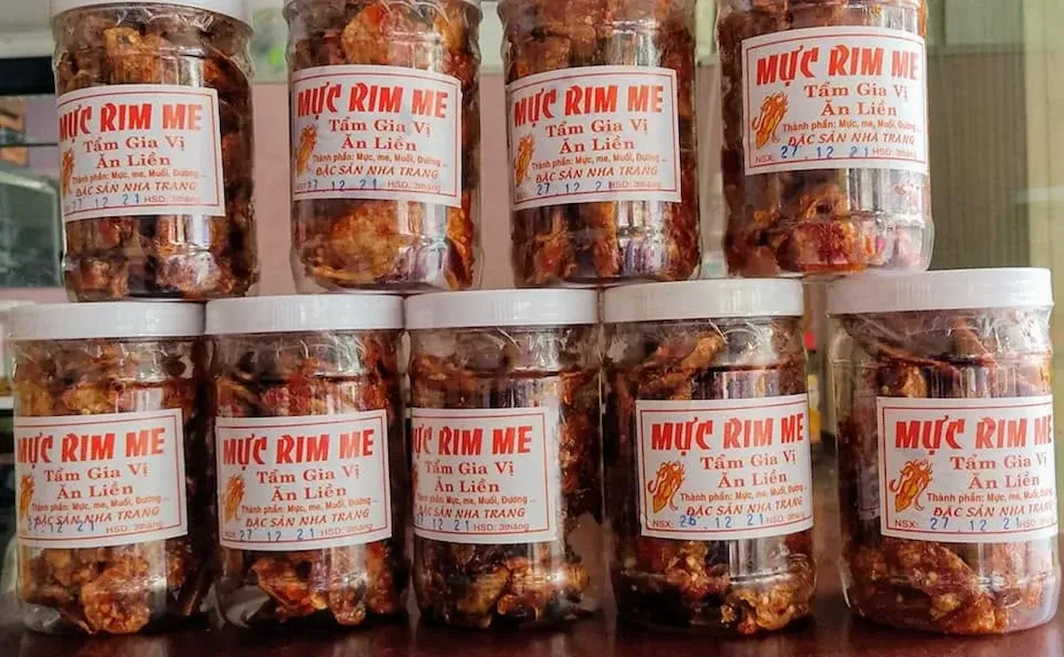 Mực rim me Nha Trang