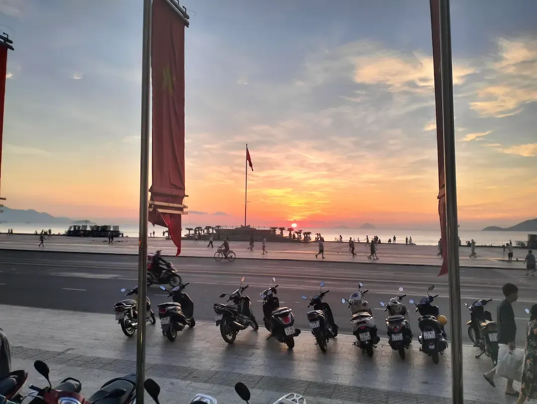 a Sunset to Behold   Nha Trang Beach