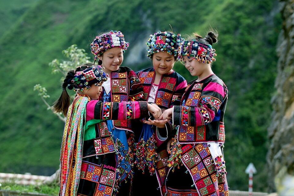 Local Ethnic Group in Ha Giang, Vietnam
