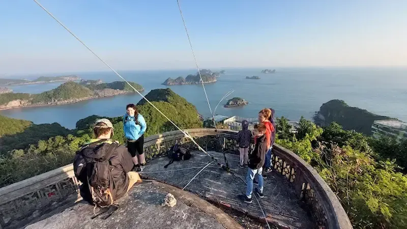 Cat Ba Cannon Fort View Point