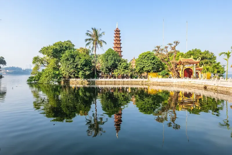 3. Tran Quoc Pagoda of Hanoi