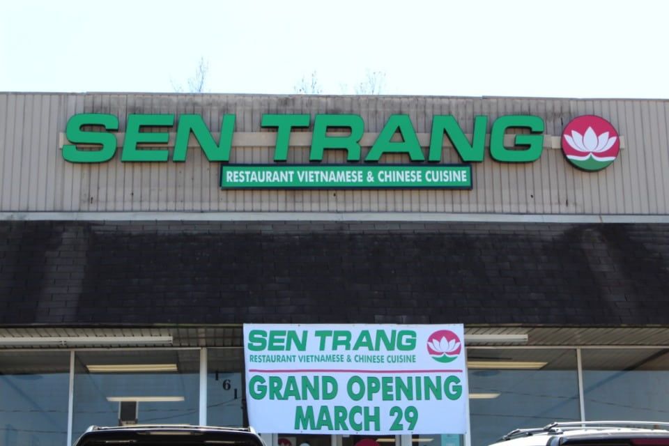 Exterior View of Sen Trang Restaurant