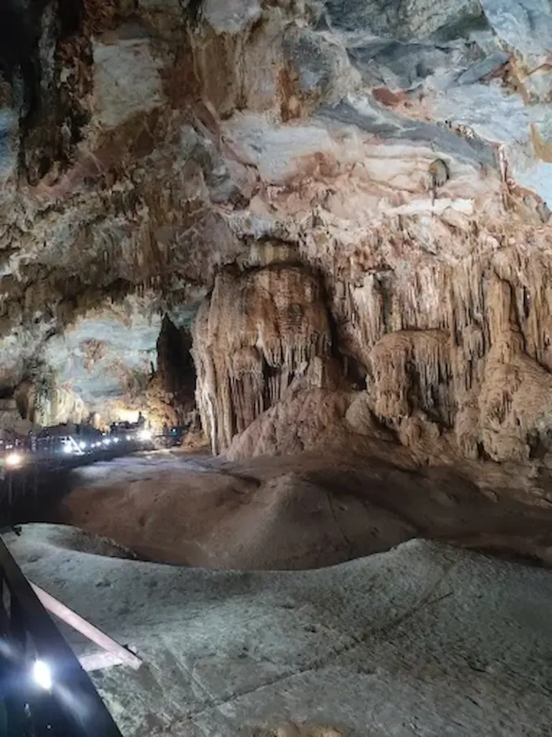 Walkway Inside the Paradise Cave