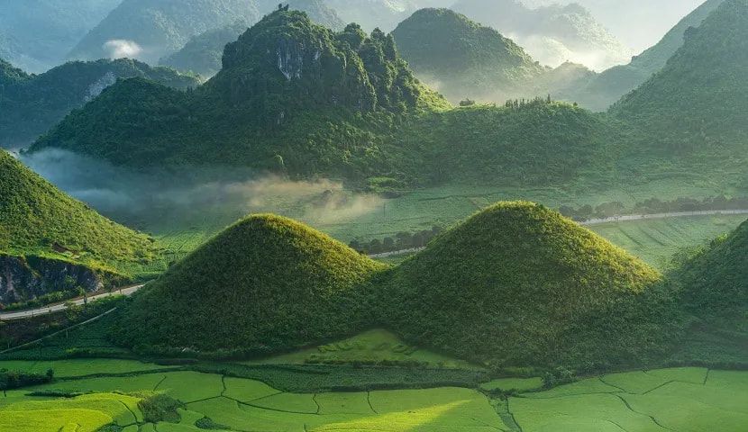 the Road From Ha Giang to Quan Ba