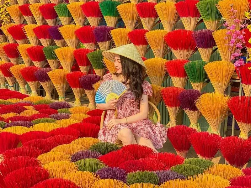 làng hương thủy xuân