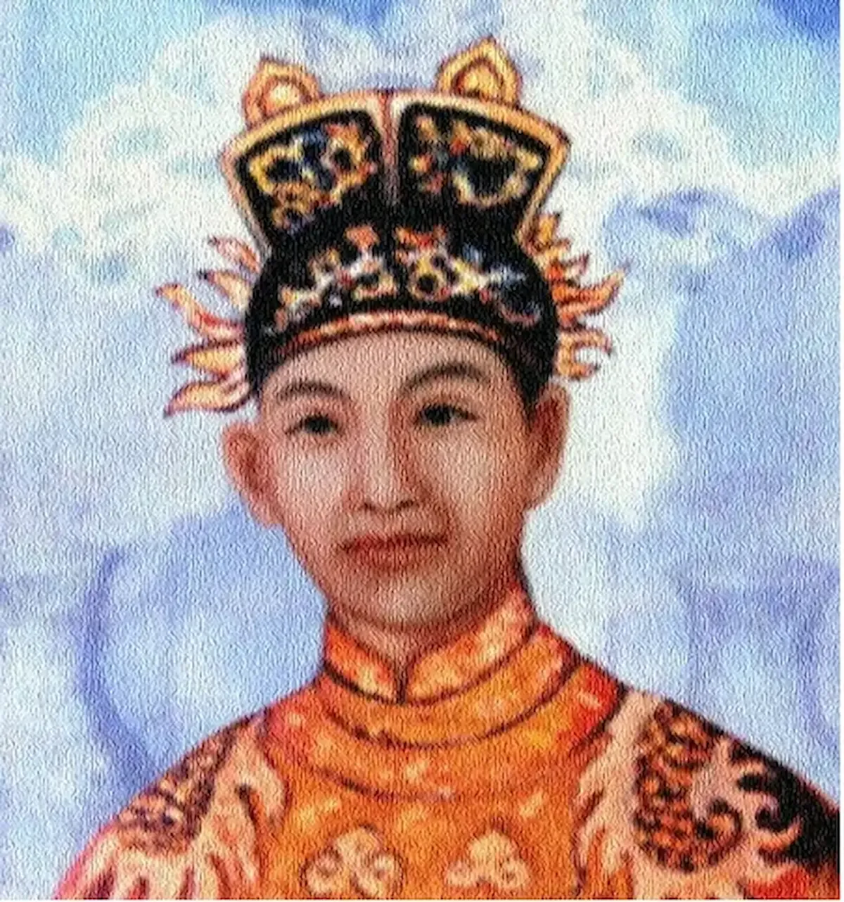 Chân dung vua Minh Mạng