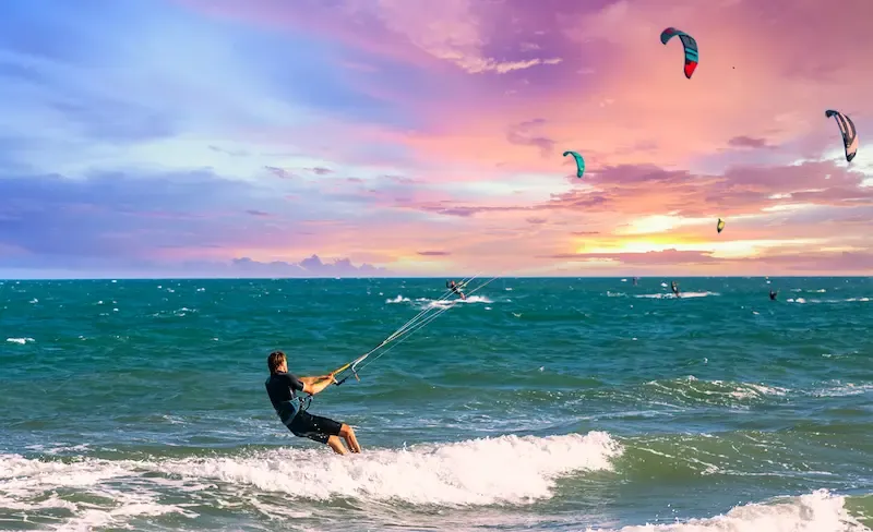 4. Kitesurfing in Mui Ne Is Tourist Favorite