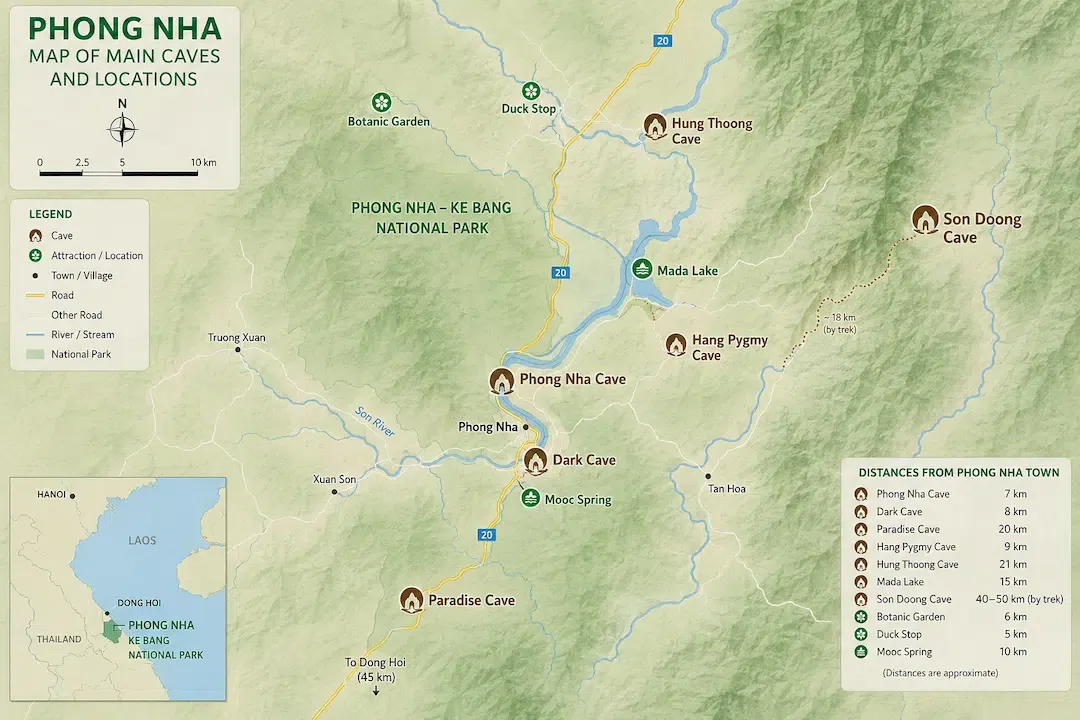 phong nha map caves and trails 2026 2027