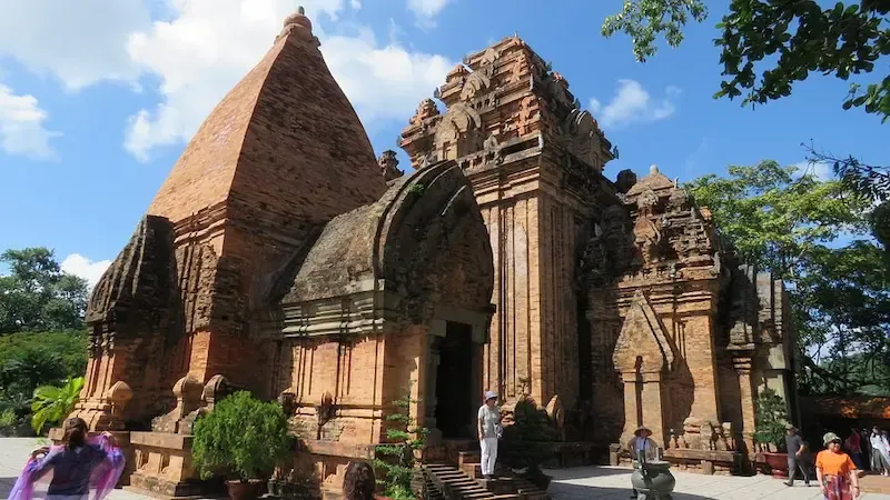 Thap Doi Cham Towers in Its Full Glory