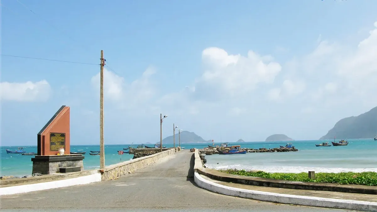 Cầu tàu 914 ở Côn Đảo