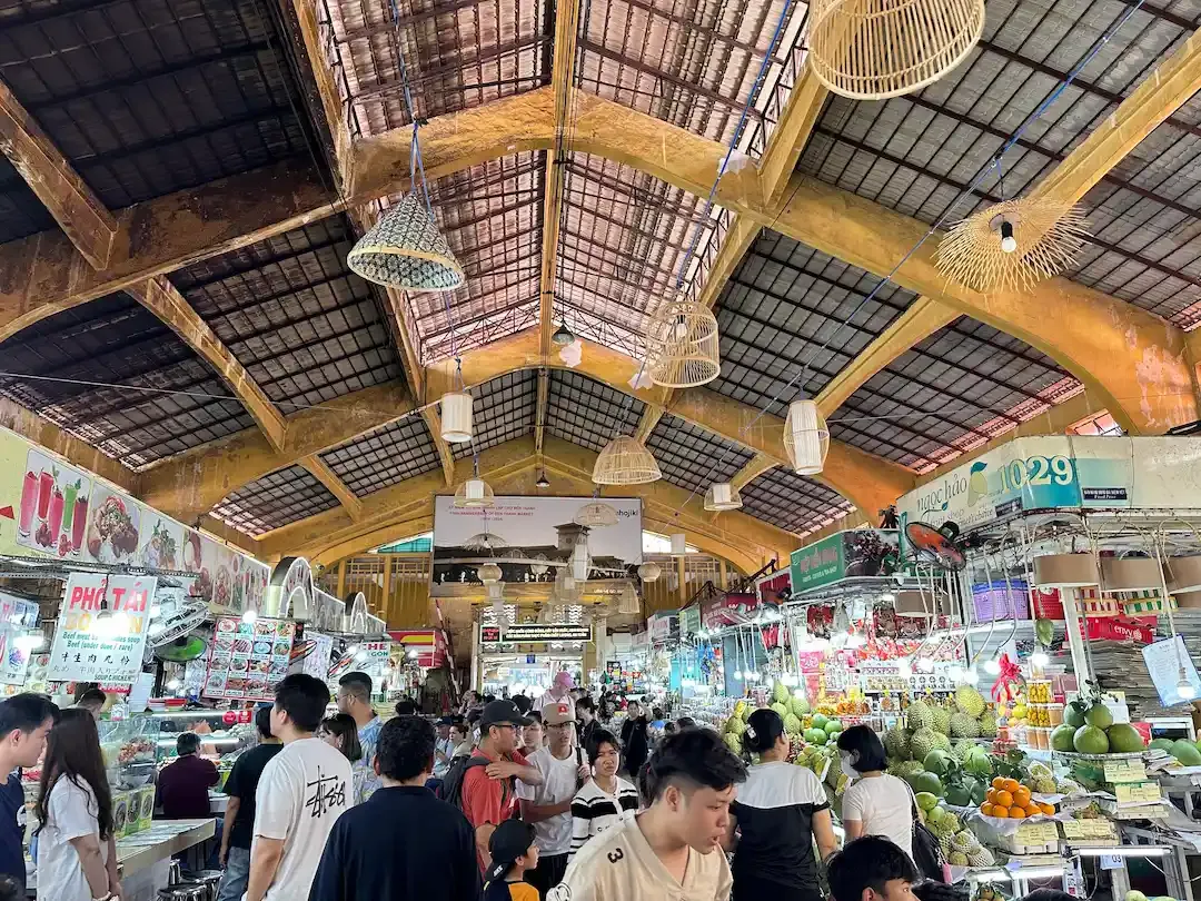 Famous Market of Saigon   Ben Thanh Market