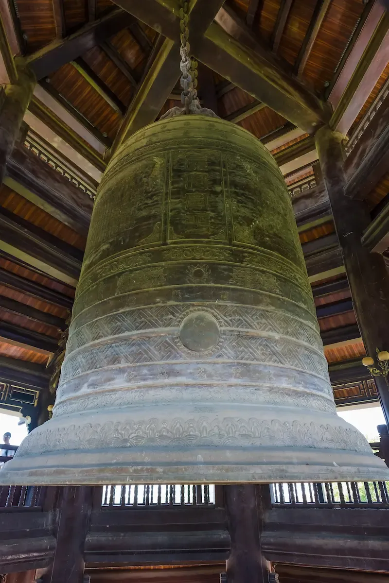 6. the Famous Bell Tower of Bai Dinh Pagoda Has a 36 Ton Bronse Bell