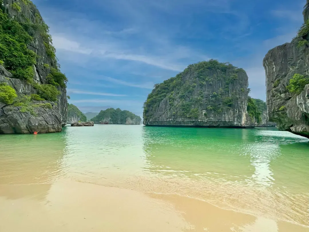 Ba Trai Dao Island Has One of the Most Beautiful Beaches of Lan Ha Bay