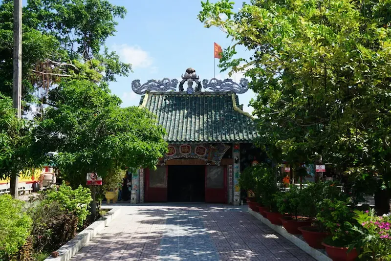 Inside the Phu Chau Floating Temple Complex