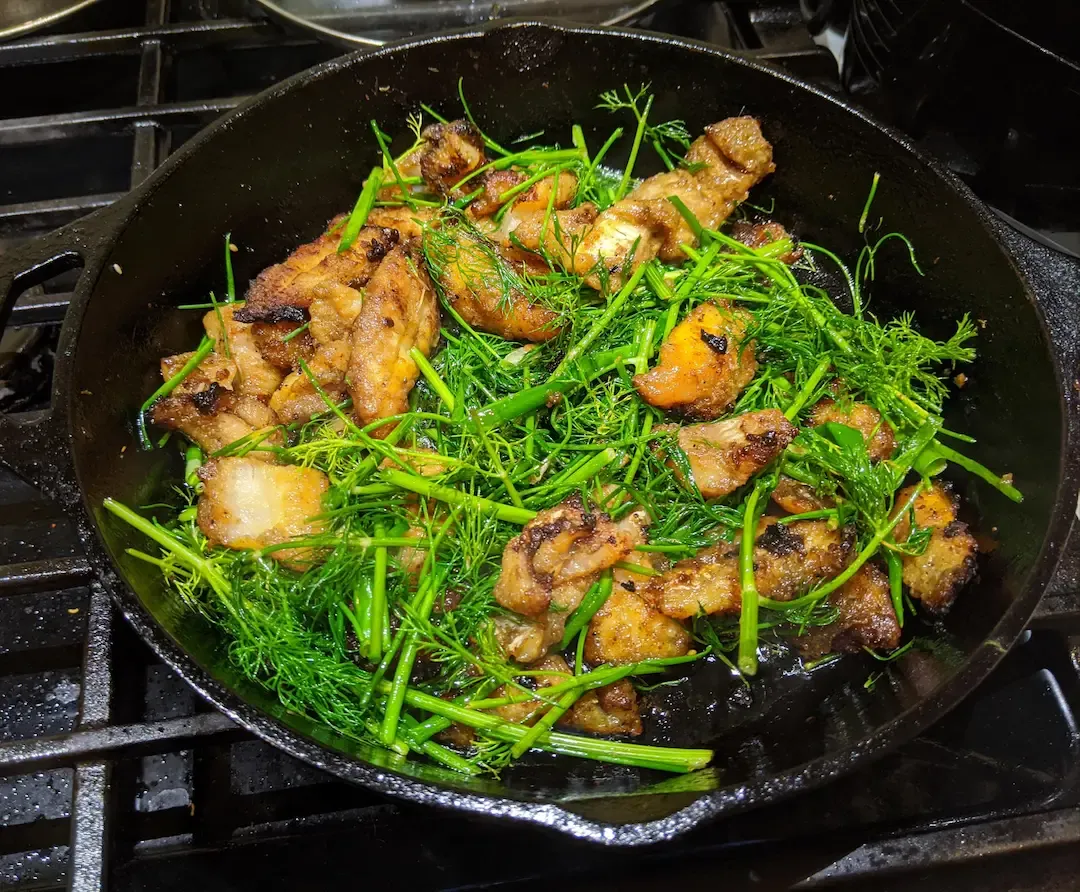 Cha Ca La Vong Is a Delicious Dish of Grilled Turmeric Fish