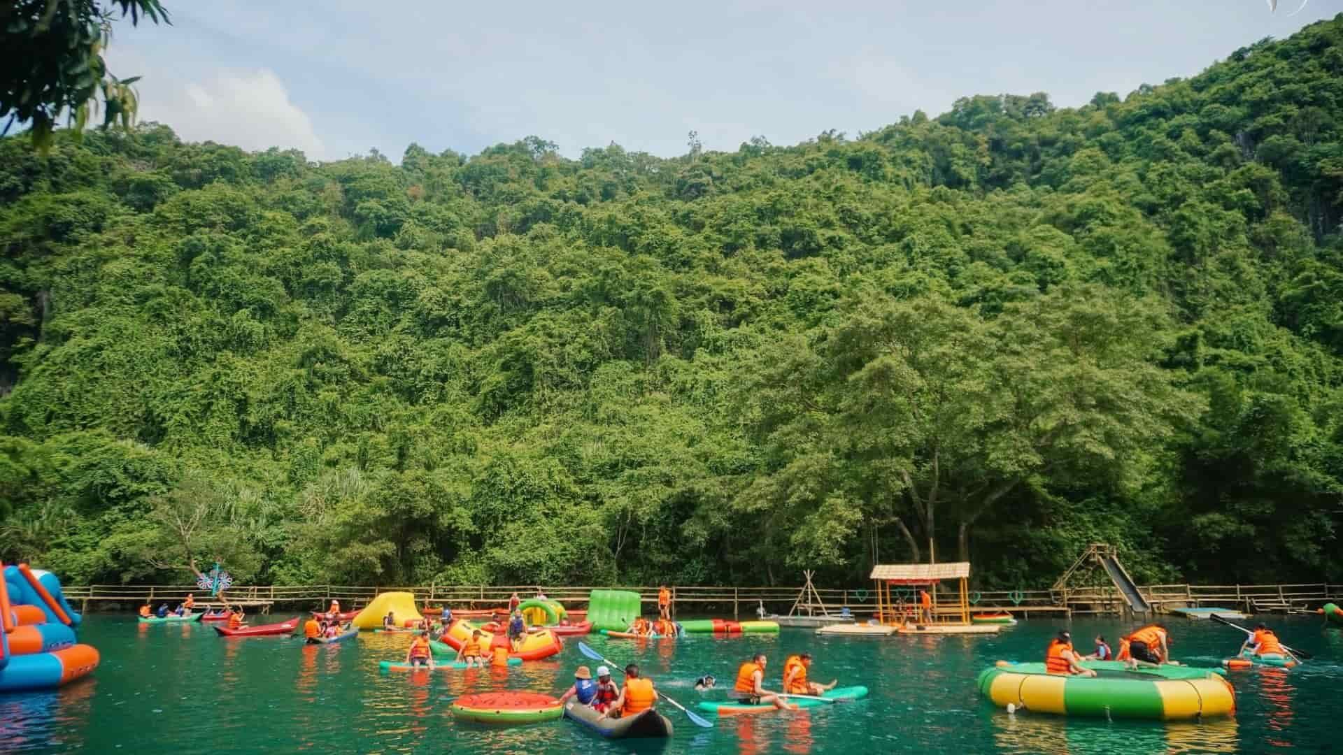 sông chày hang tối trong tour du lịch quảng bình 1 ngày