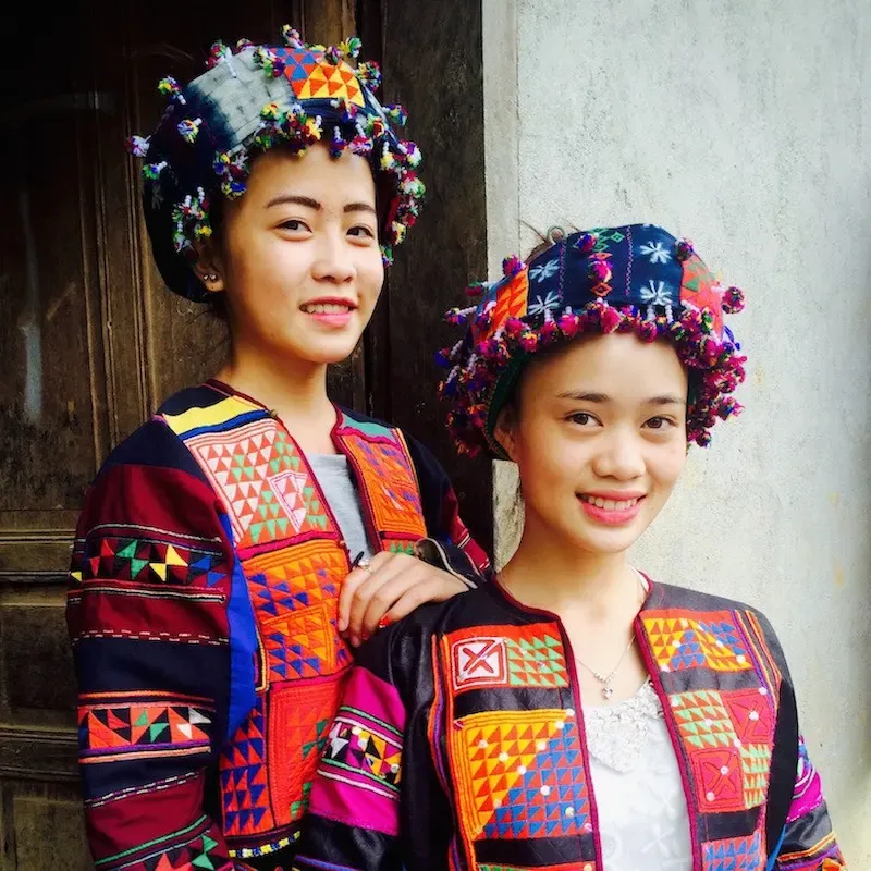 Embroidery Work by Tribals in Vietnam