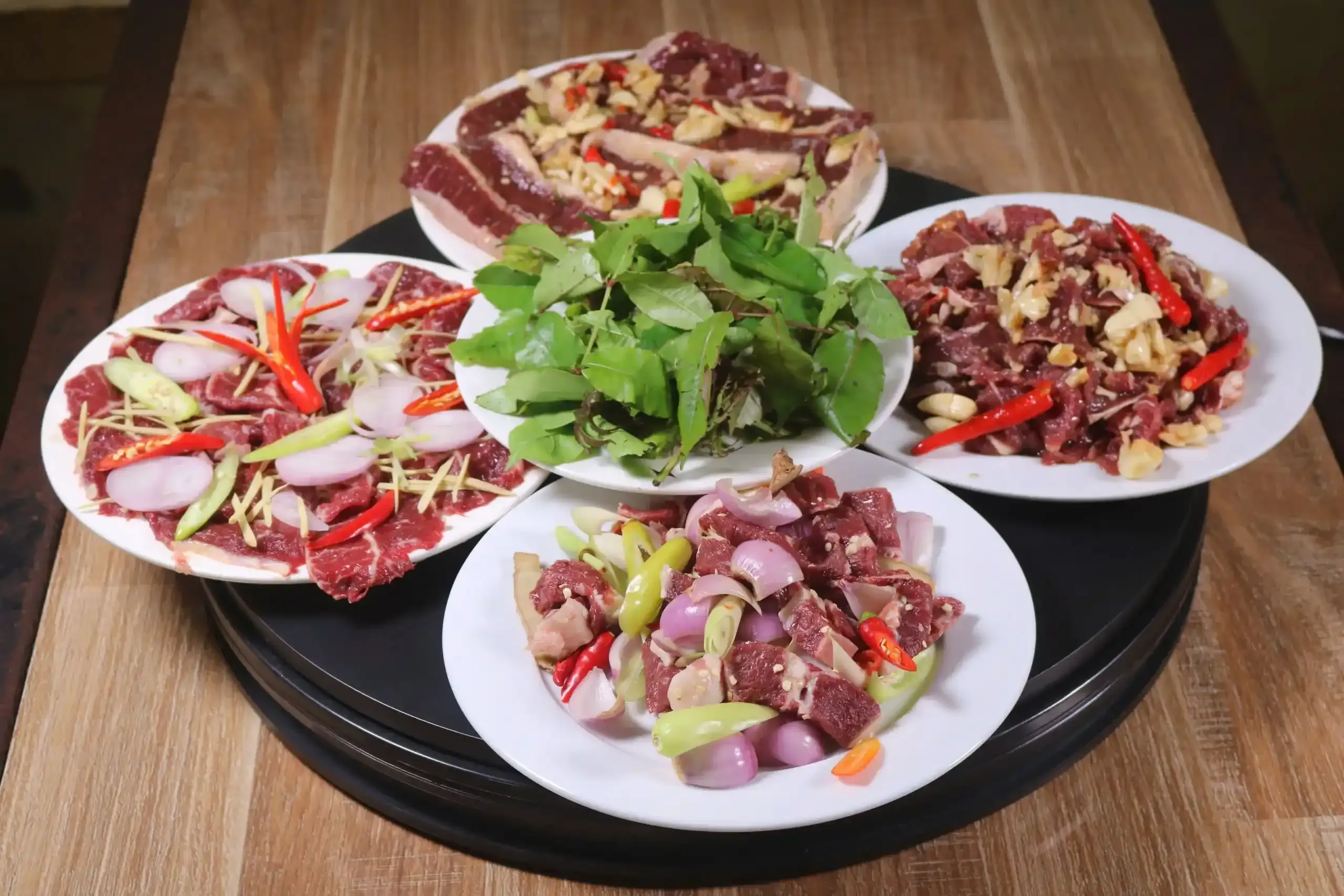 Thịt trâu lá trơng