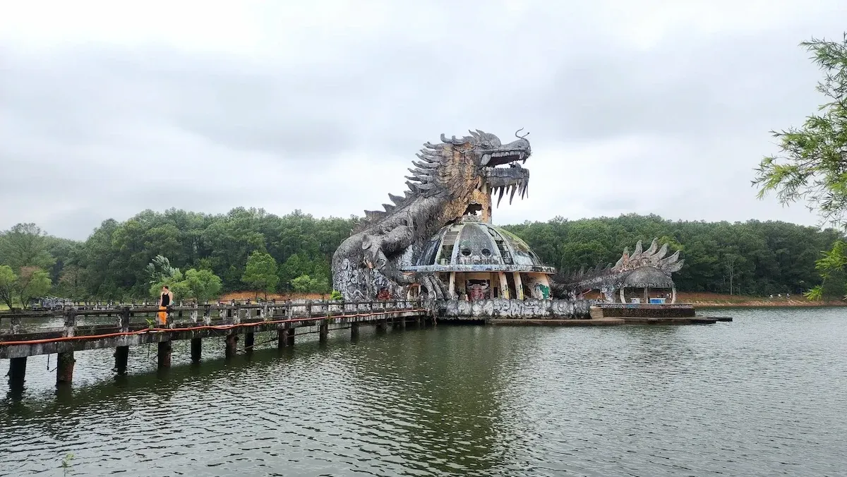 Công viên hồ Thủy Tiên ở Huế