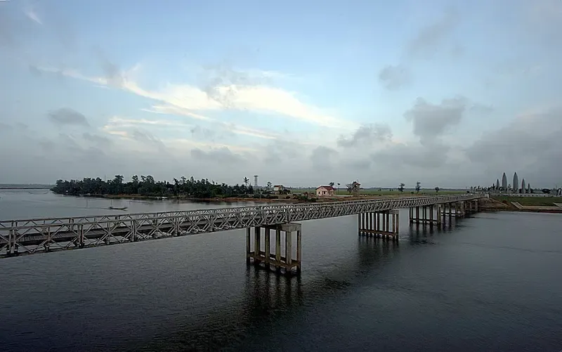 Ben Hai River of Vietnam