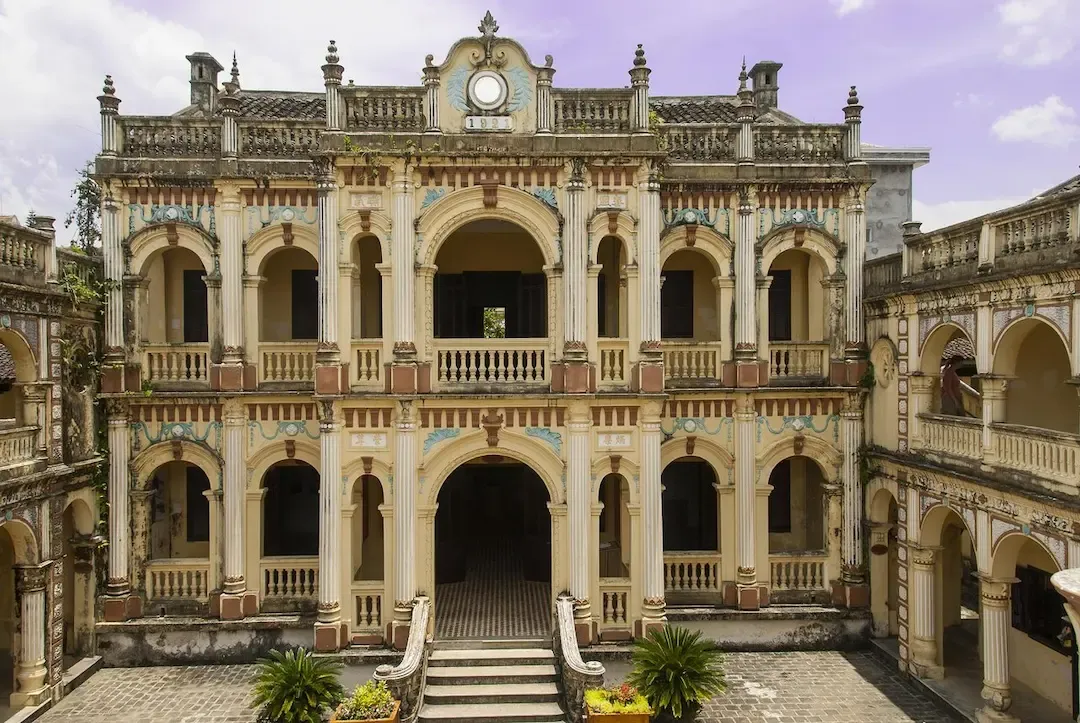 Hoang a Tuong Castle Bac Ha Vietnam Ornate Architecture