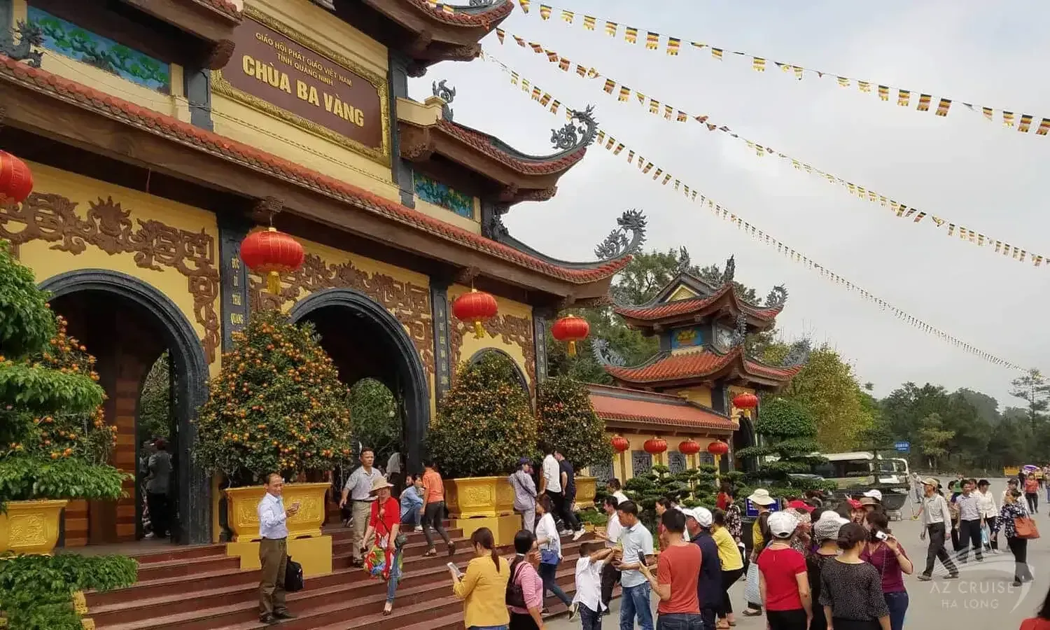 Pagoda di Ba Vang - Quang Ninh, Vietnam