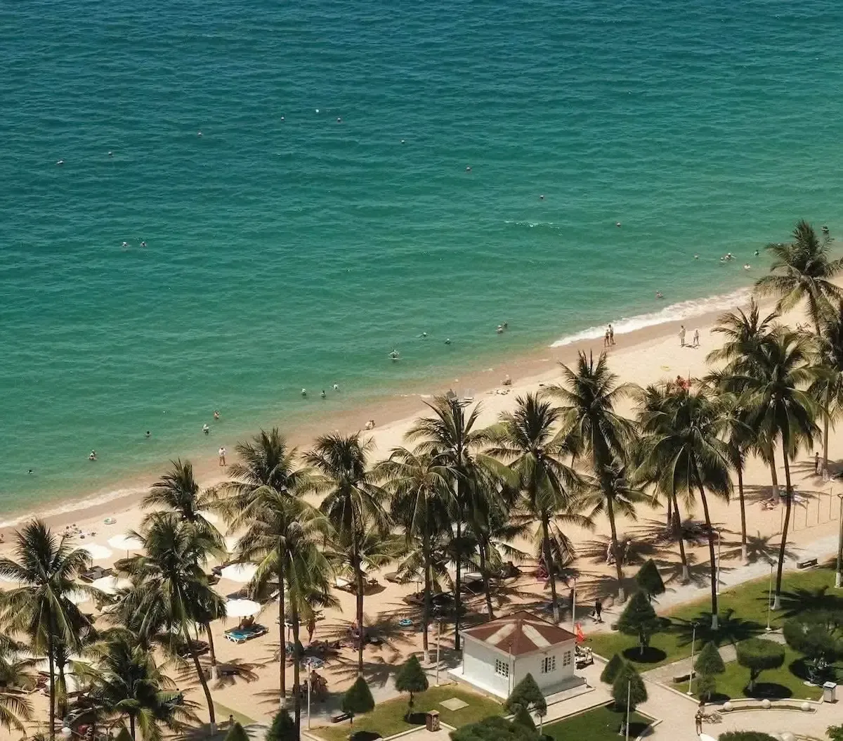 Bãi biển Trần Phú ở Nha Trang