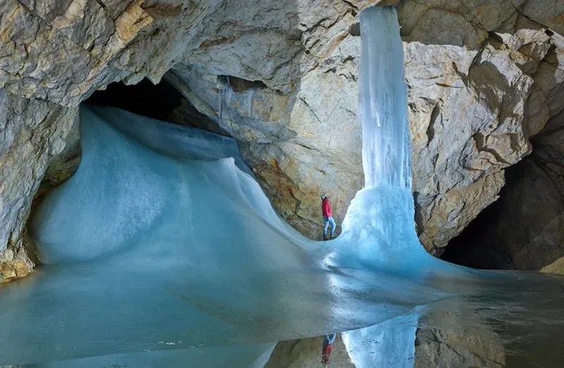 Eisriesenwelt Ice Cave, Austria