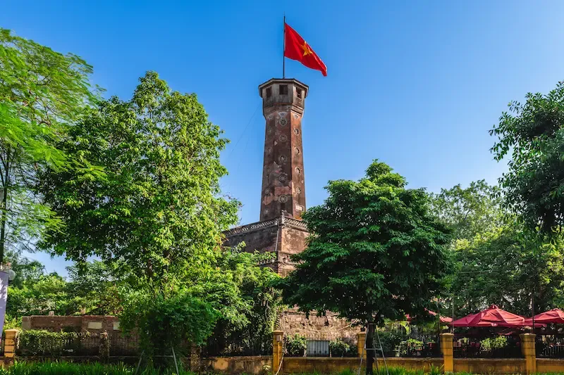 2. the Flag Tower (cot Co Hanoi) Located in Military Museum Complex