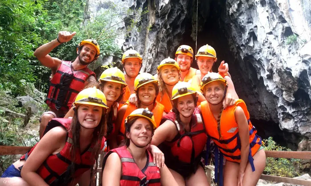 A Group Tour of Dark Cave in Phong Nha Offered by Travel Platform Klook