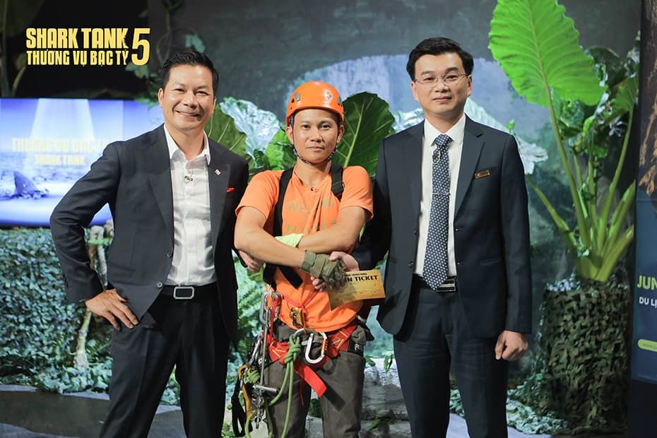 Jungle Boss Closing Deal on Shark Tank Vietnam