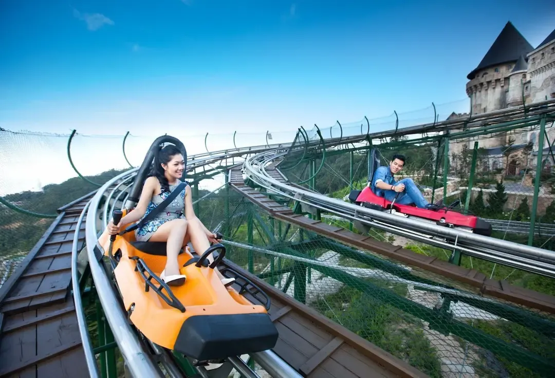 Alpine Coaster Ride of Bana Hills