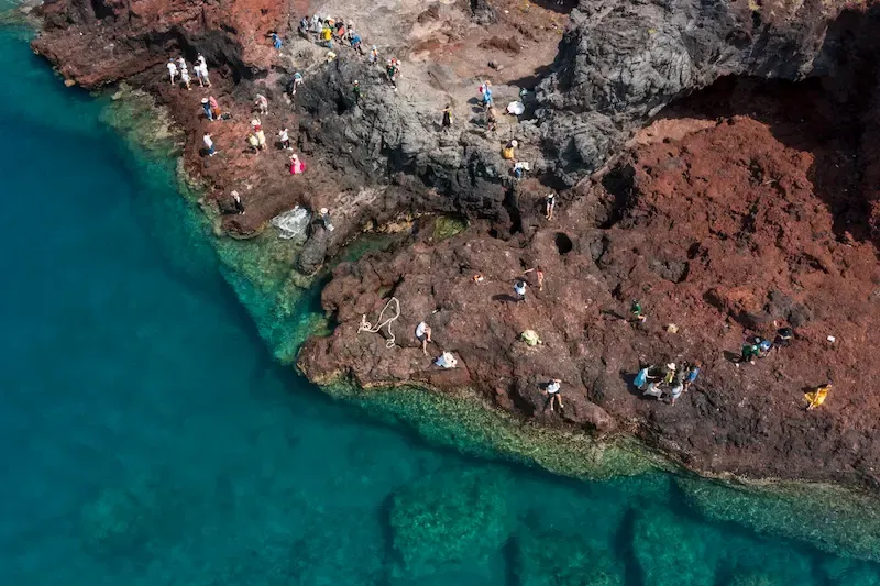 Hon Tranh Island Is Less Crowded Compared to Other Nearby Islands