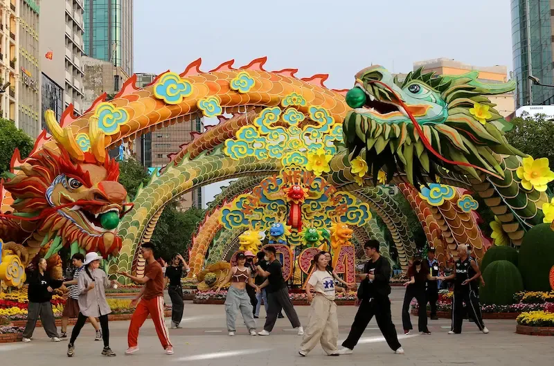 Lunar New Year Celebrations in Ho Chi Minh City