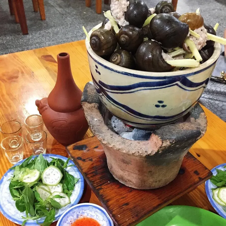 ốc nhồi thịt đà lạt