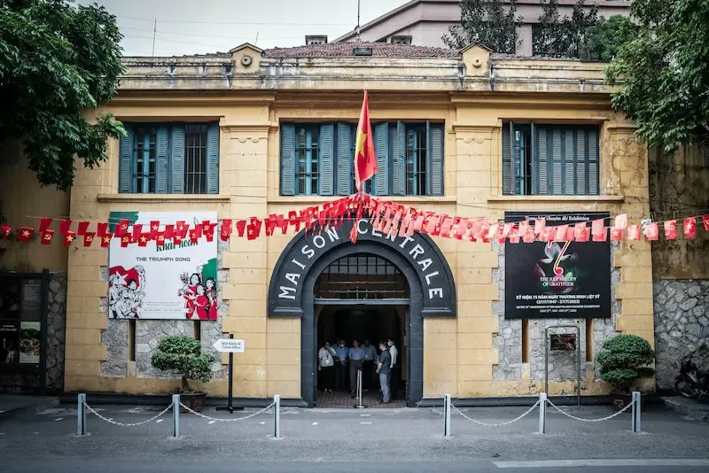 Hoa Lo Prison in Hanoi, Vietnam