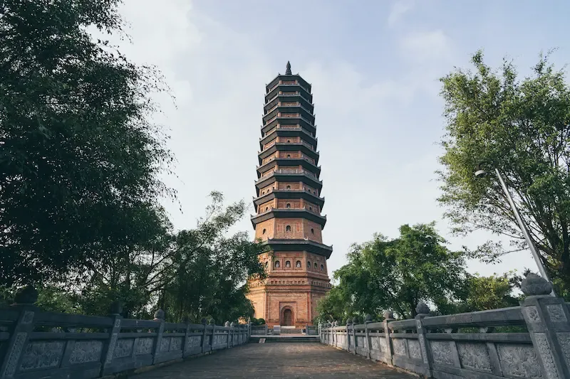 7. This Stupda of Bai Dinh Pagoda Makes Its the Tallest Pagoda in Vietnam