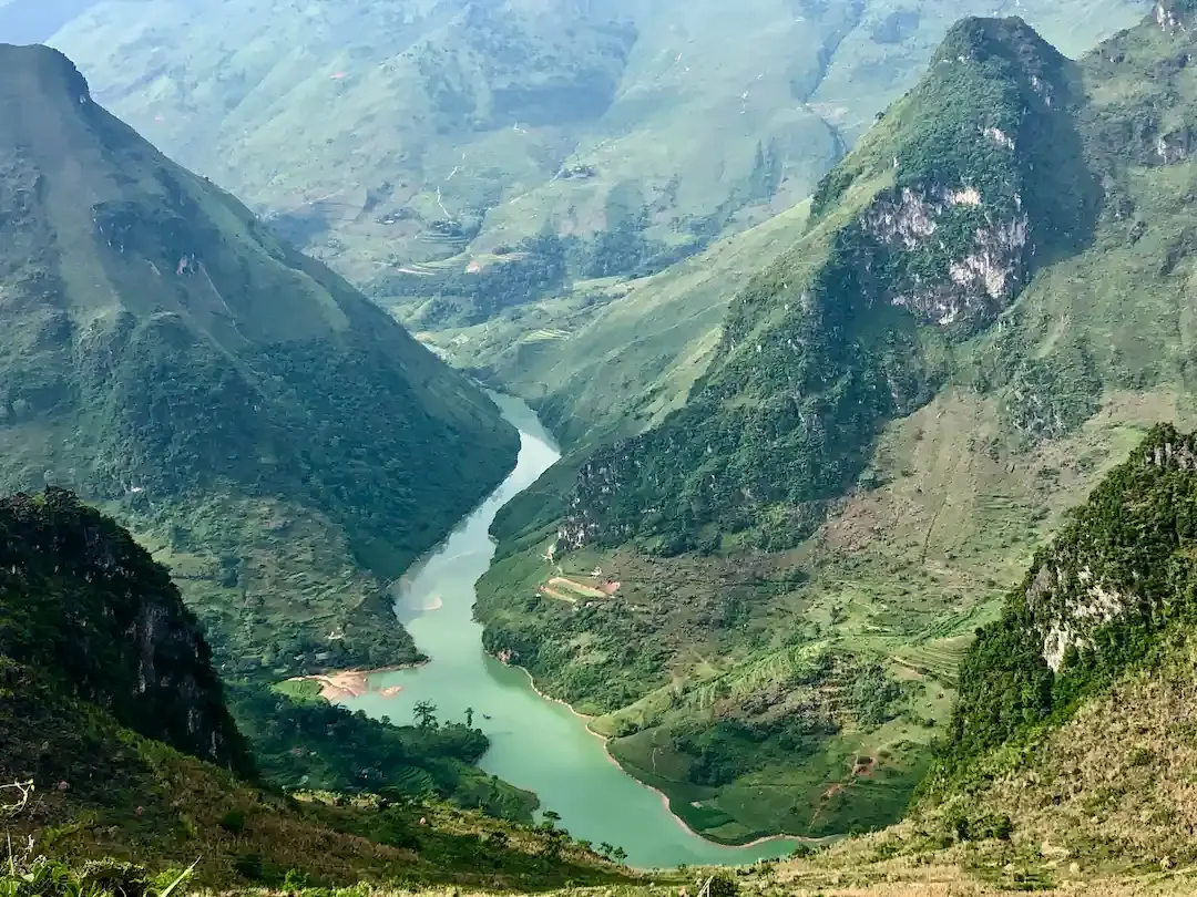 a Beautiful Valley in Ha Giang